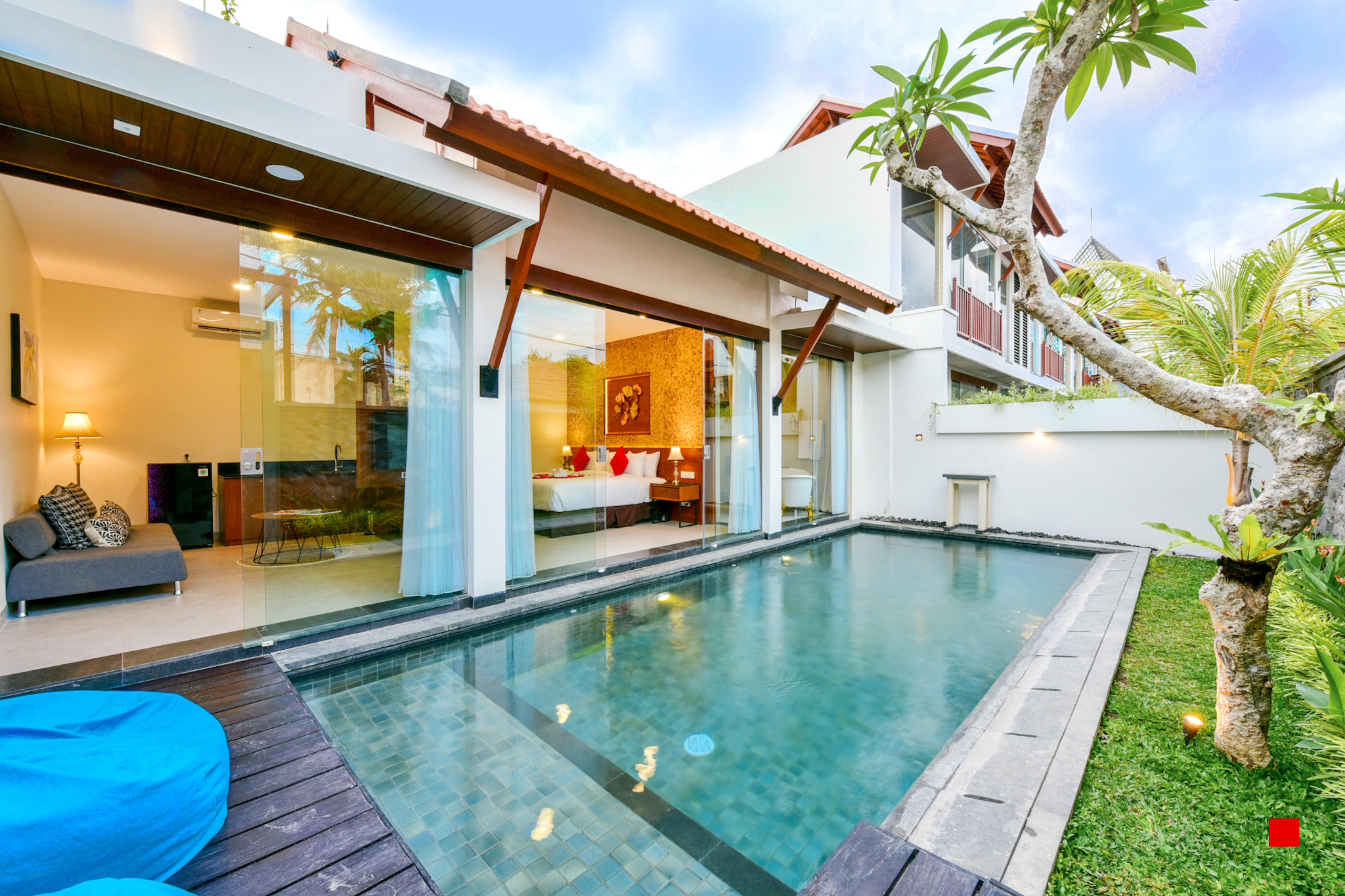 Del Cielo Villa Seminyak エクステリア 写真